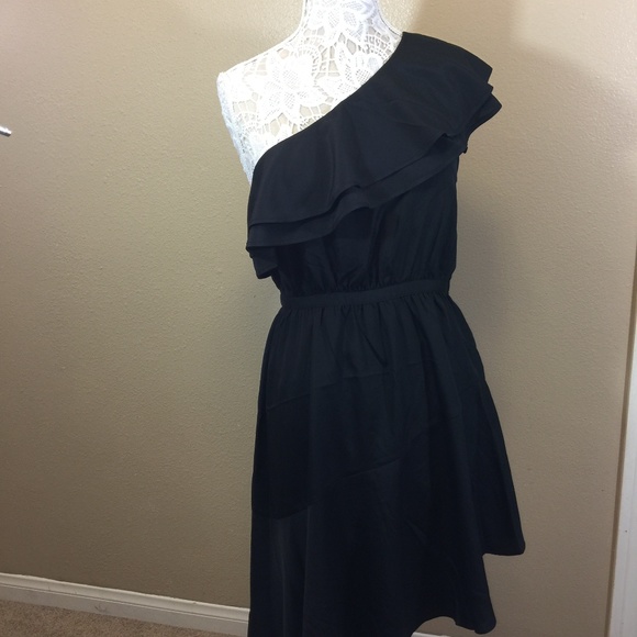 Likely Women Dress 6 Black One SHoulder - Picture 1 of 6